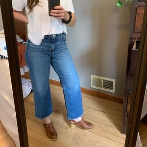 Old navy high rise wide leg Michelle jeans 8